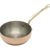 Mauviel M'150B ronde sauspan 3,3 liter ø 24 cm koper bronzen greep