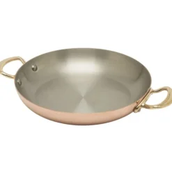 Mauviel M'150B serveer- en paellapan ø 26 cm koper bronzen greep