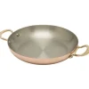 Mauviel M'150B serveer- en paellapan ø 32 cm koper bronzen greep