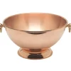 Mauviel M'30 champagnebowl ø 40 cm koper messing greep