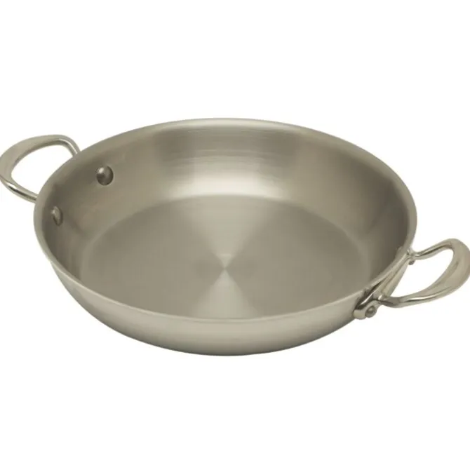 Mauviel M'Cook sauteerpan met 2 grepen ø 24 cm rvs