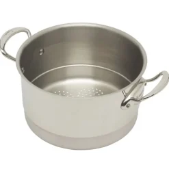 Mauviel M'Cook stoominzet ø 24 cm rvs