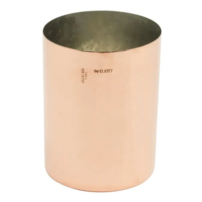 Mauviel M'plus pollepelpot ø 12,5 cm gehamerd koper