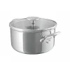 Mauviel M'Urban4 kookpan met glasdeksel ø 20 cm rvs
