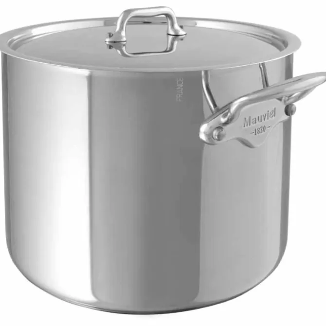 Mauviel M'Urban4 soeppan met deksel ø 24 cm rvs