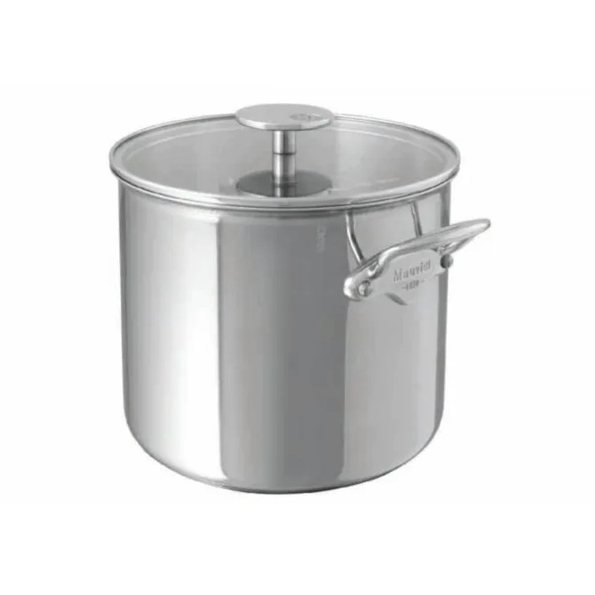 Mauviel M'Urban4 soeppan met glasdeksel ø 24 cm rvs