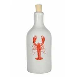 Menu'tje Marechal oliefles Krab 500 ml keramiek rood