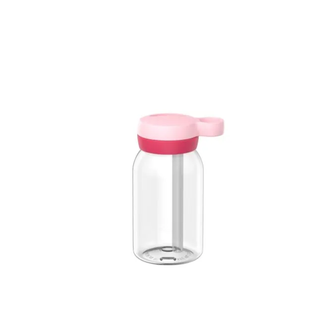 Mepal Campus drinkfles met rietje 450 ml Cool Pink