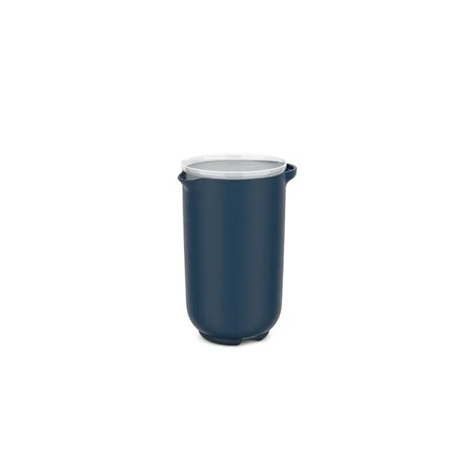 Mepal Chef It mixbeker met deksel 1 liter kunststof Navy