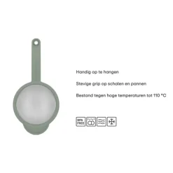 Mepal Chef It zeef ø 16,7 cm kunststof Nordic Sage