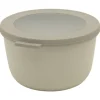 Mepal Cirqula kom met deksel ø 16 cm 1 liter kunststof nordic white