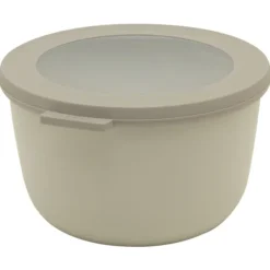 Mepal Cirqula kom met deksel ø 16 cm 1 liter kunststof nordic white