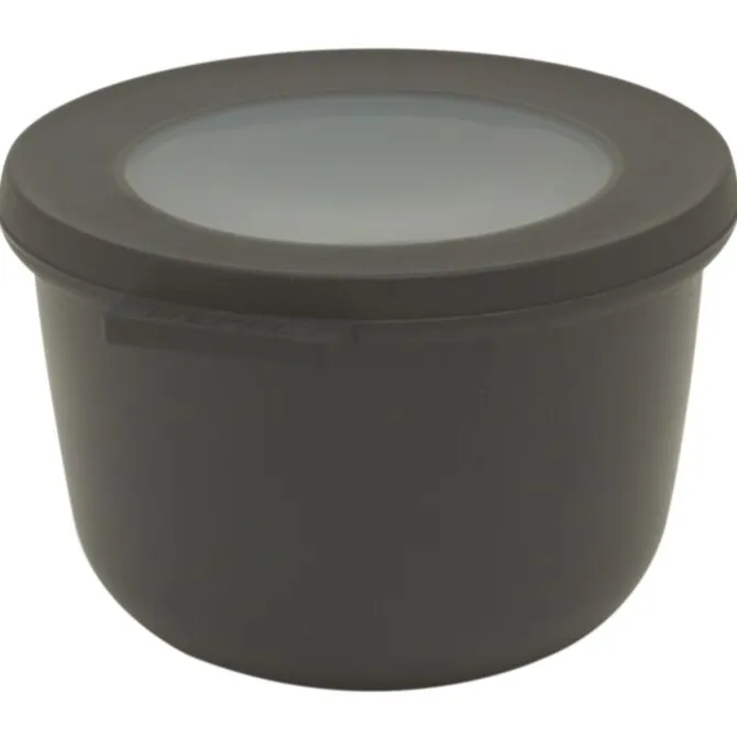 Mepal Cirqula kom met deksel ø 13 cm 500 ml kunststof nordic black