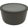 Mepal Cirqula kom met deksel ø 23 cm 3 liter kunststof nordic black