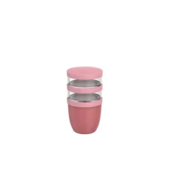 Mepal Ellipse lunchpot Vivid Mauve 3-delig