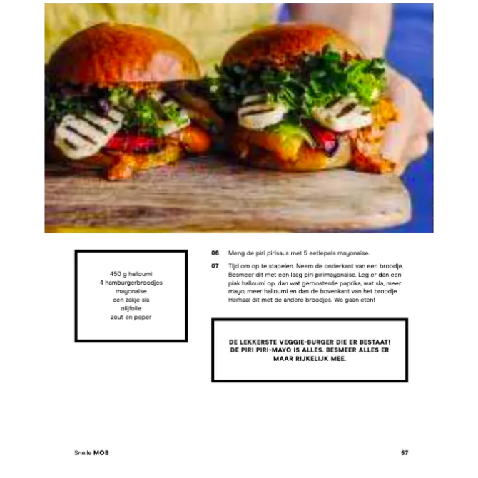 MOB veggie : lekker snel, gezond en niet te duur