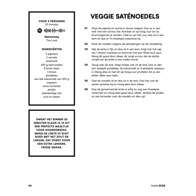 MOB veggie : lekker snel, gezond en niet te duur