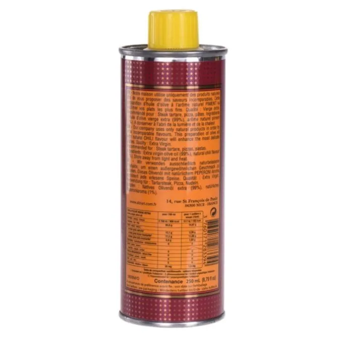 Nicolas Alziari olijfolie Piment blik 250 ml