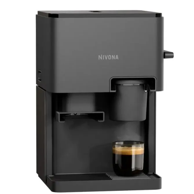 Nivona Cube 4106 halfautomatische espressomachine Grey black