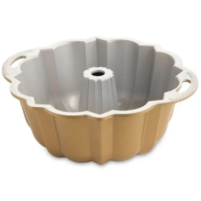 Nordic Ware Anniversary Bundt tulbandvorm ø 26,5 cm gietaluminium goudkleurig