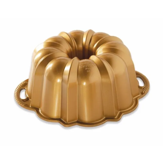 Nordic Ware Anniversary Bundt tulbandvorm ø 26,5 cm gietaluminium goudkleurig