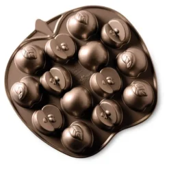 Nordic Ware Apple Slice Cakelet bakvorm 14 stuks aluminium bronskleurig