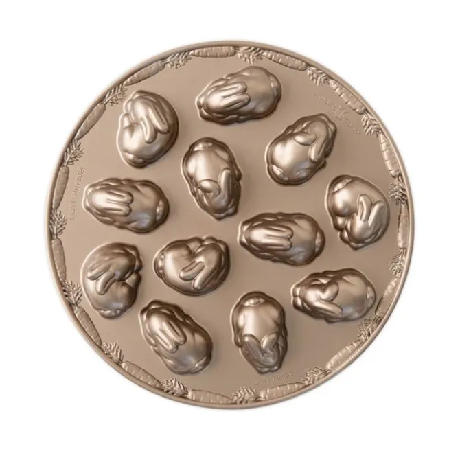 Nordic Ware Baby Bunny Bites konijn bakvorm 12 stuks
