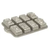 Nordic Ware bakvorm 'Holiday Mini Loaves' 8 stuks 34 cm aluminium grijs