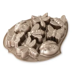 Nordic Ware bakvorm insecten ø 8,5 cm aluminium 8 stuks
