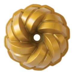 Nordic Ware Braided Bundt tulband ø 26 cm gietaluminium goudkleurig
