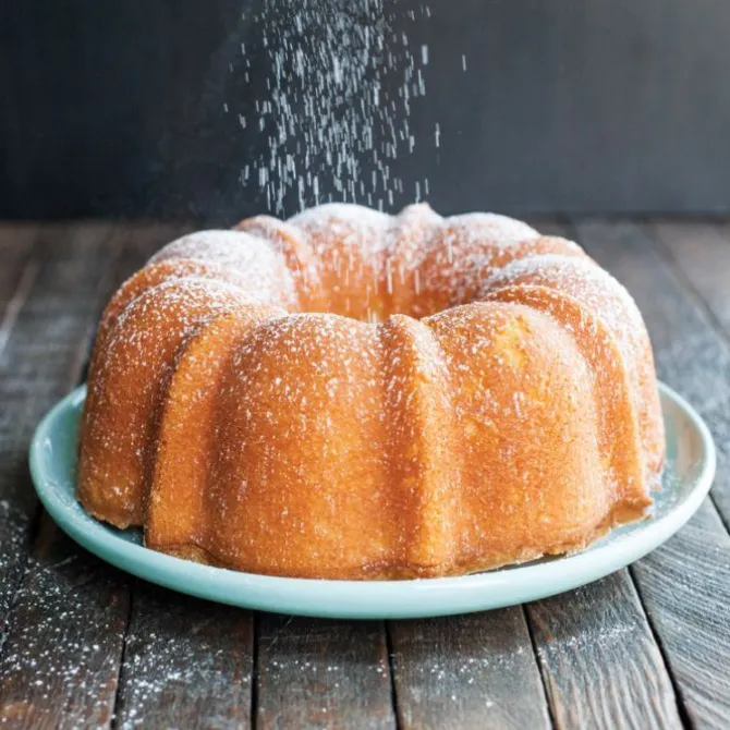 Nordic Ware Bundt 6 Cup tulbandvorm aluminium groen
