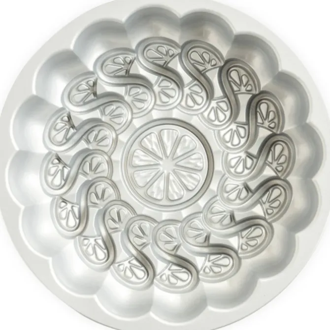 Nordic Ware Citrus Twist cake pan 25,5 cm x 6 cm aluminium