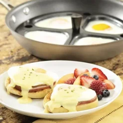 Nordic Ware Egg pocheerinzet voor 4 eieren ø 23 cm aluminium