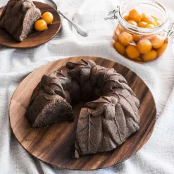 Nordic Ware Harvest Leaves Bundt tulbandvorm herfstbladeren ø 24,7 cm aluminium bronskleurig