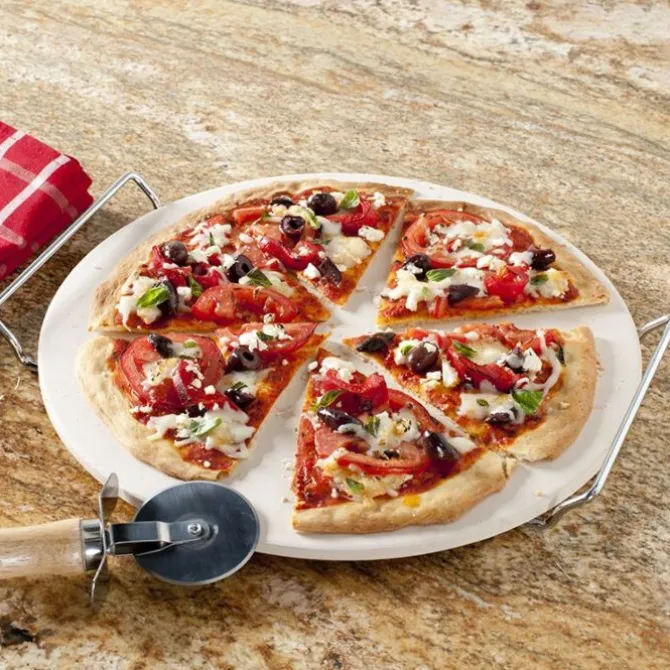 Nordic Ware Italian Pizza Stone ø 33 cm 2-delig