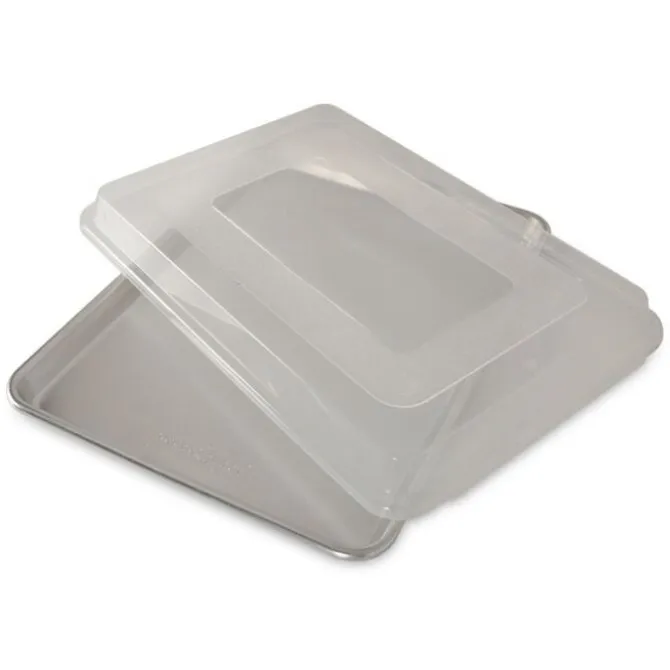 Nordic Ware Naturals bakplaat met deksel 43,8 x 31,1 cm aluminium