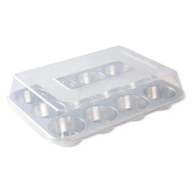 Nordic Ware Naturals bakvorm met deksel voor 12 muffins