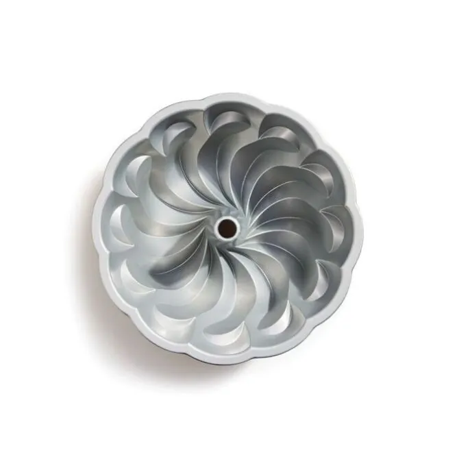 Nordic Ware Pirouette Bundt goud aluminium