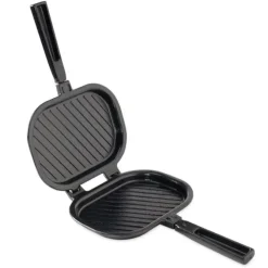 Nordic Ware Sandwich & Grill Press gietaluminium zwart
