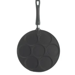 Nordic Ware 'Silver Dollar' pannenkoekpan ø 27 aluminium zwa