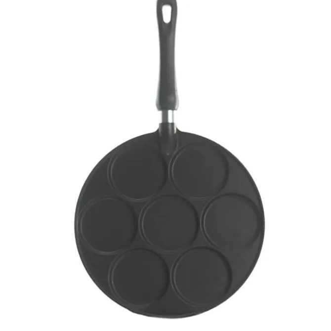 Nordic Ware 'Silver Dollar' pannenkoekpan ø 27 aluminium zwa