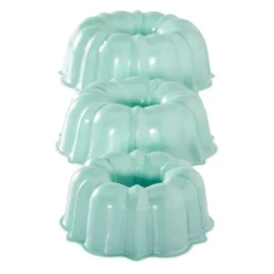 Nordic Ware Tiered Bundt set aluminium 3-delig