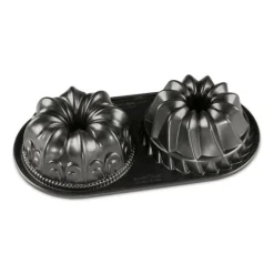 Nordic Ware tulbandbakvorm 2 stuks ø 12 cm aluminium grijs