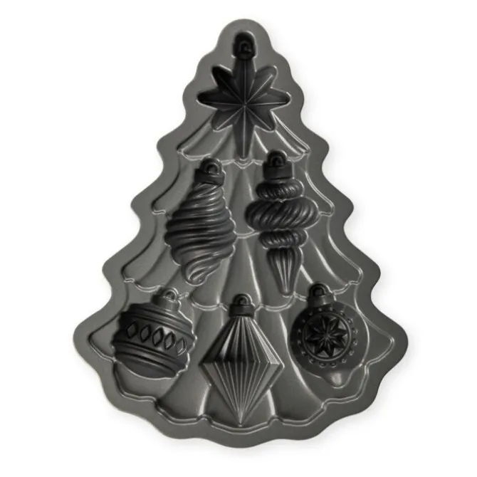 Nordic Ware Vintage Ornament 6 stuks gietaluminium