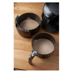 NoStik herbruikbaar bakpapier airfryer rond PFAS-vrij 2 stuks