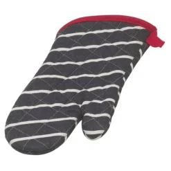 Now Designs Butcher Stripe ovenwant 30 x 13 cm blauw