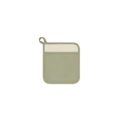 Now Designs Sage Superior pannenlap 20 x 20 cm katoen saliegroen