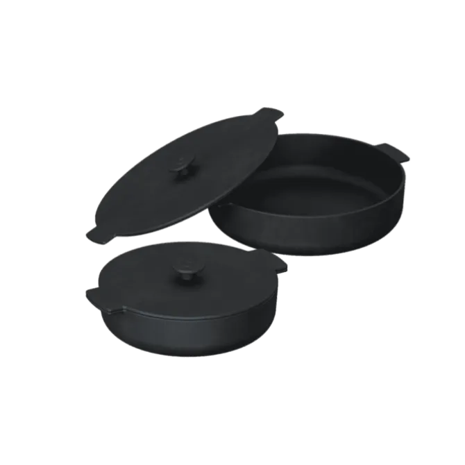 OFYR Cast Iron Casserole set 21-26