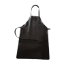 OFYR leren schort zwart