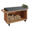 OFYR Mise en Place Table Corten 135 PRO donkergrijs keramiek